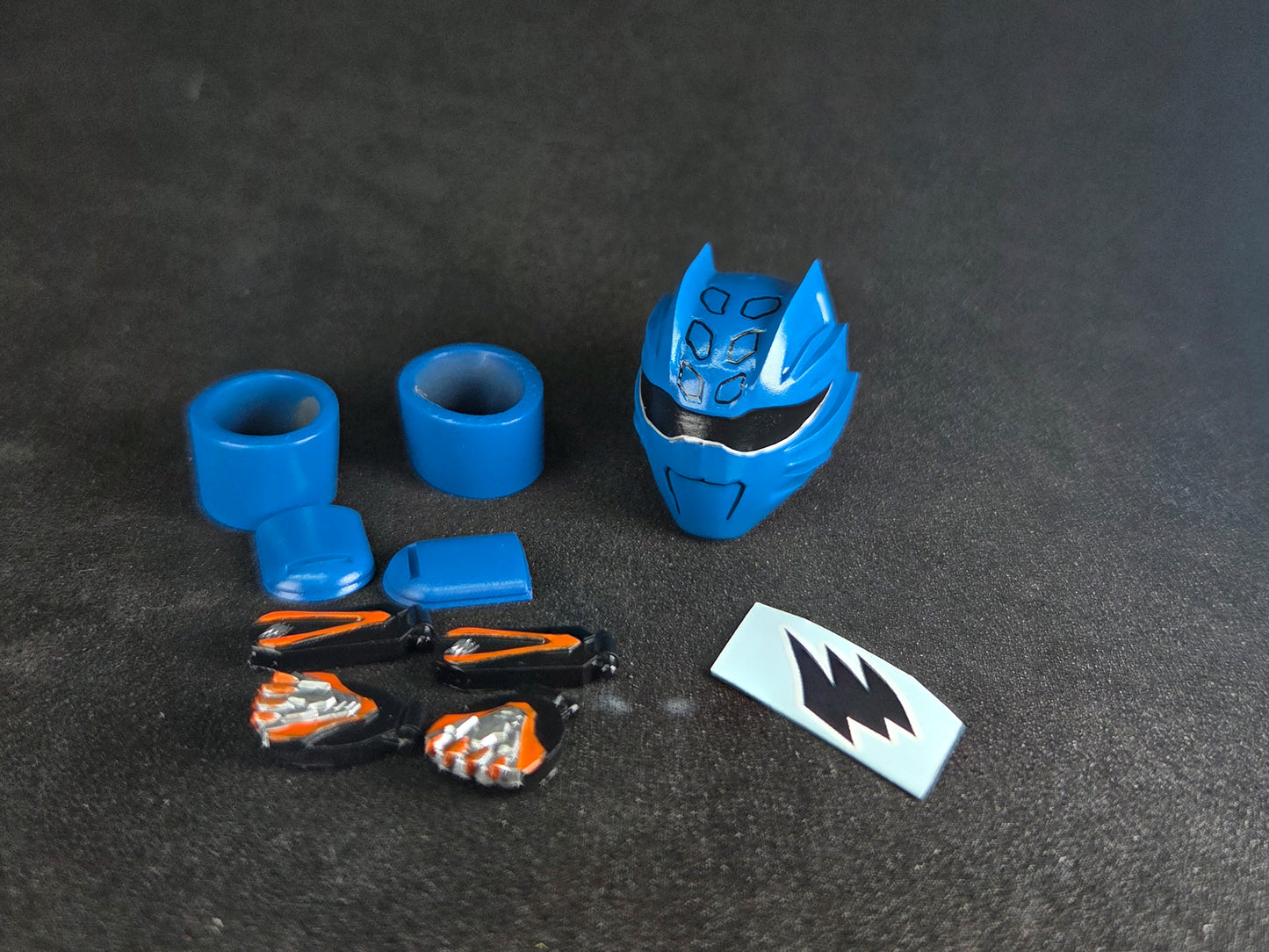 Power Rangers Jungle Fury - Jungle Fury Blue Ranger /  Juken Sentai Gekiranger - GekiBlue Conversion Kit | Lightning Collection Accessories