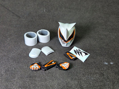 Power Rangers Jungle Fury - Jungle Fury Rhino Ranger /  Juken Sentai Gekiranger - GekiChopper Conversion Kit | Lightning Collection Accessories