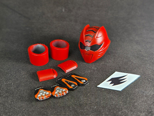 Power Rangers Jungle Fury - Jungle Fury Red Ranger /  Juken Sentai Gekiranger - GekiRed Conversion Kit | Lightning Collection Accessories