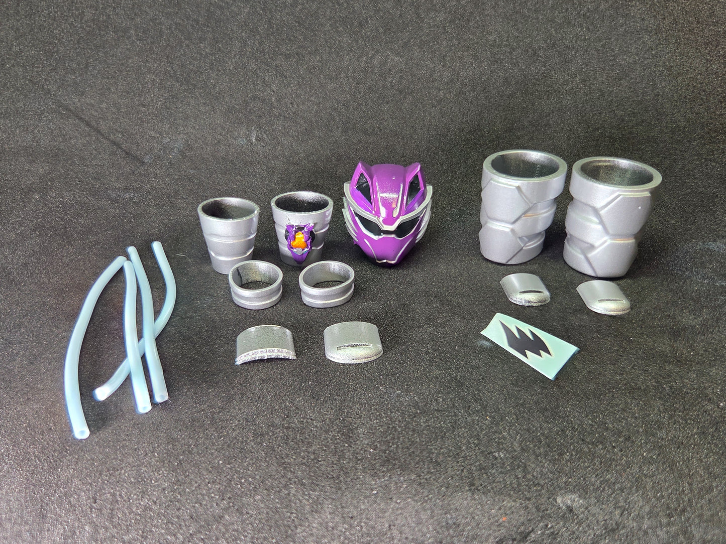 Power Rangers Jungle Fury - Jungle Fury Wolf Ranger /  Juken Sentai Gekiranger - GekiViolet Conversion Kit | Lightning Collection Accessories