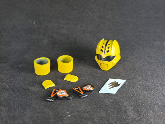 Power Rangers Jungle Fury - Jungle Fury Yellow Ranger /  Juken Sentai Gekiranger - GekiYellow Conversion Kit | Lightning Collection Accessories