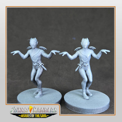 Power Rangers Heroes of the Grid - Power Rangers Lightspeed Rescue - Batling | Epic Scale 50mm Miniature Tabletop Gaming