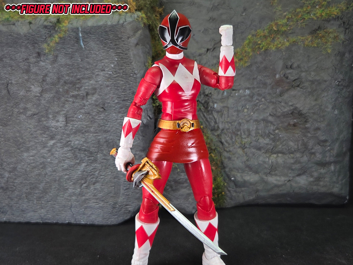 Power Rangers Samurai | Lightning Collection - Female Red Ranger -  Lauren Shiba | 1/12 Scale Accesories
