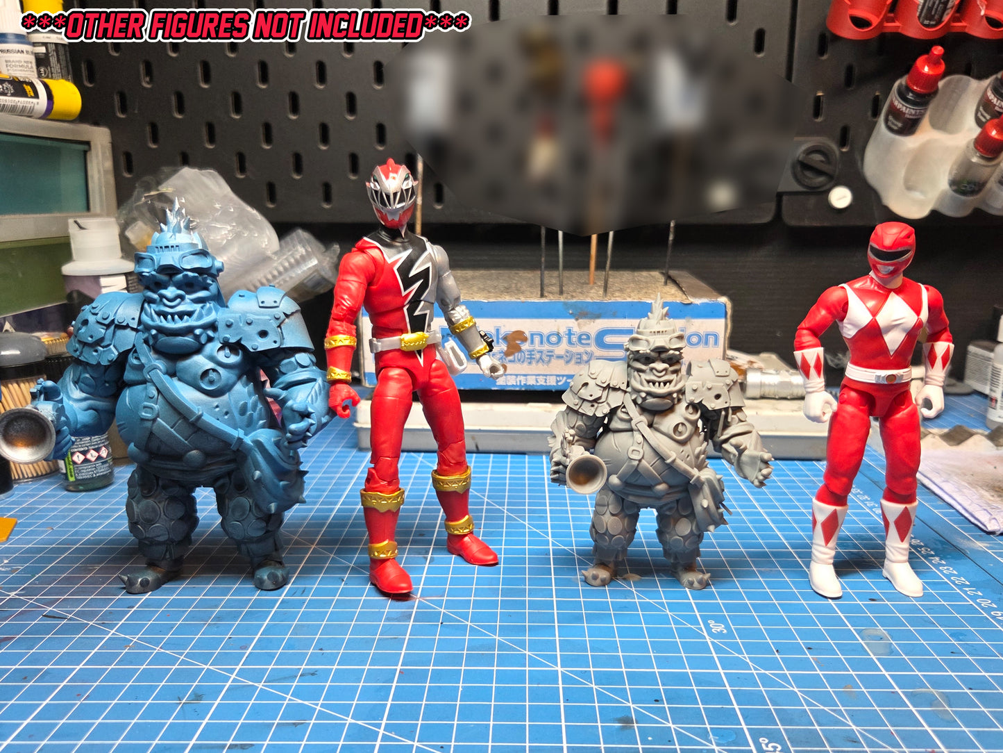 Power Rangers Reignition / Lighting Collection - Squatt / Zyuranger - Bookback - Static Figure