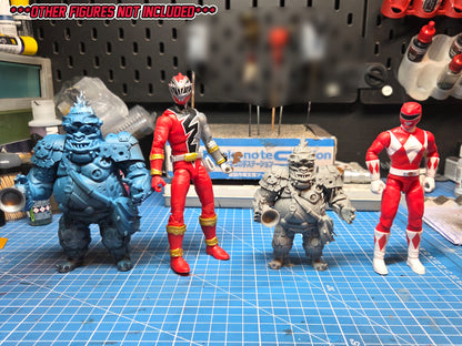 Power Rangers Reignition / Lighting Collection - Squatt / Zyuranger - Bookback - Static Figure