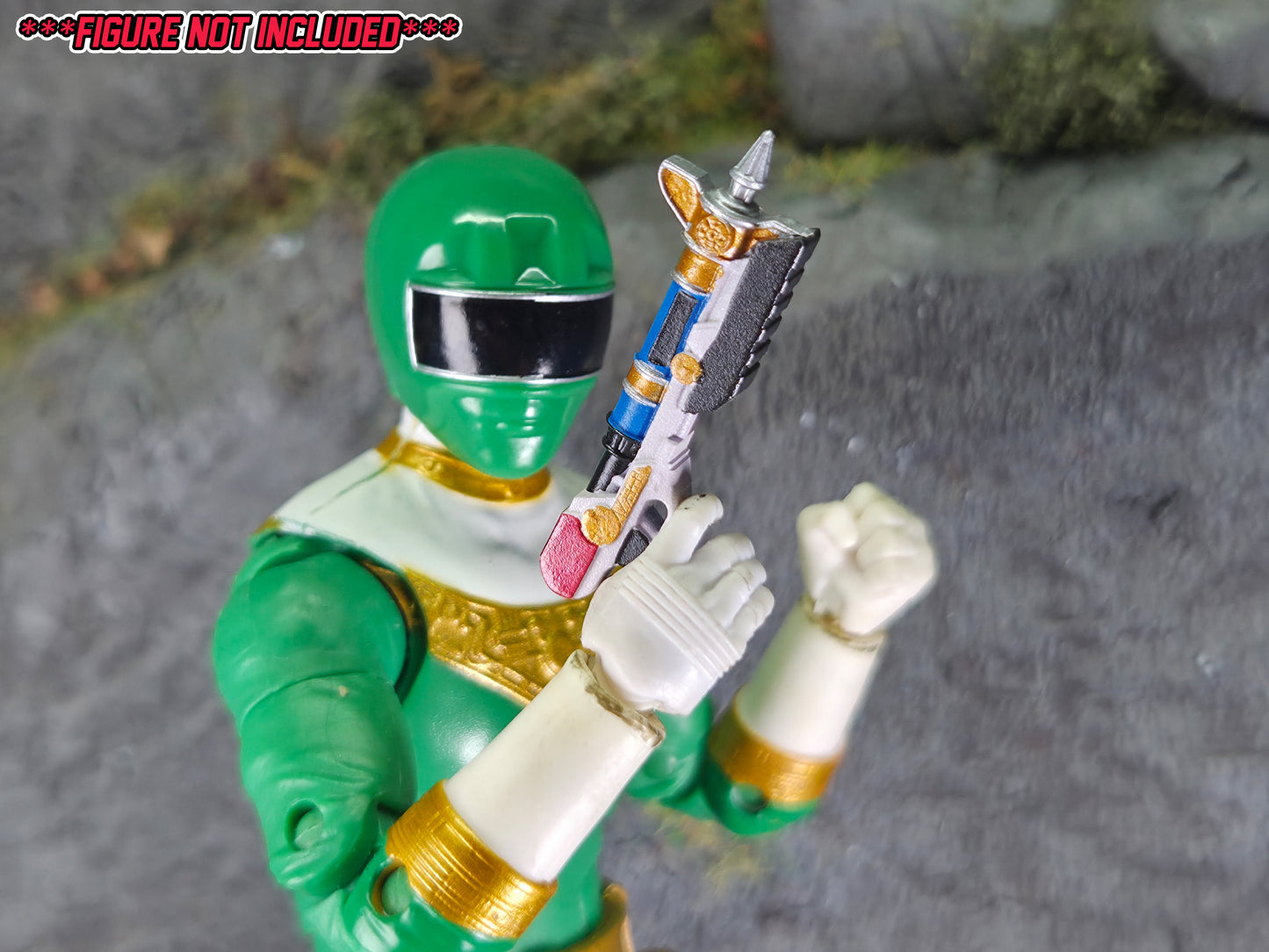 Power Rangers Zeo - Advanced Zeo Laser Pistol - Lightning Collection Accessories