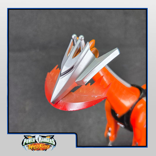 Power Rangers Wild Force - Giraffe Wildzord / GaoGiraffe Replacement Head and Glove| 3D Printed Parts [2002]