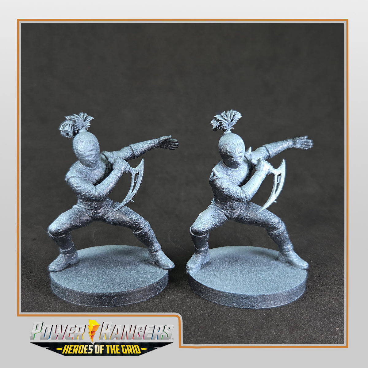 Power Rangers Heroes of the Grid - Power Rangers Ninja Storm - Kelzak | Epic Scale 50mm Miniature Tabletop Gaming