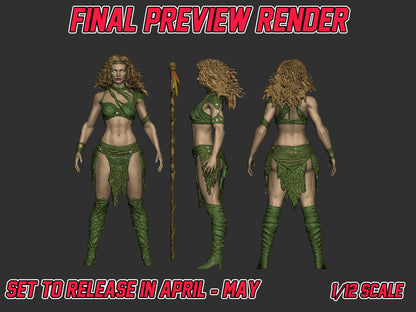 *PREORDER* 3D Printed Dulcea Action Figure