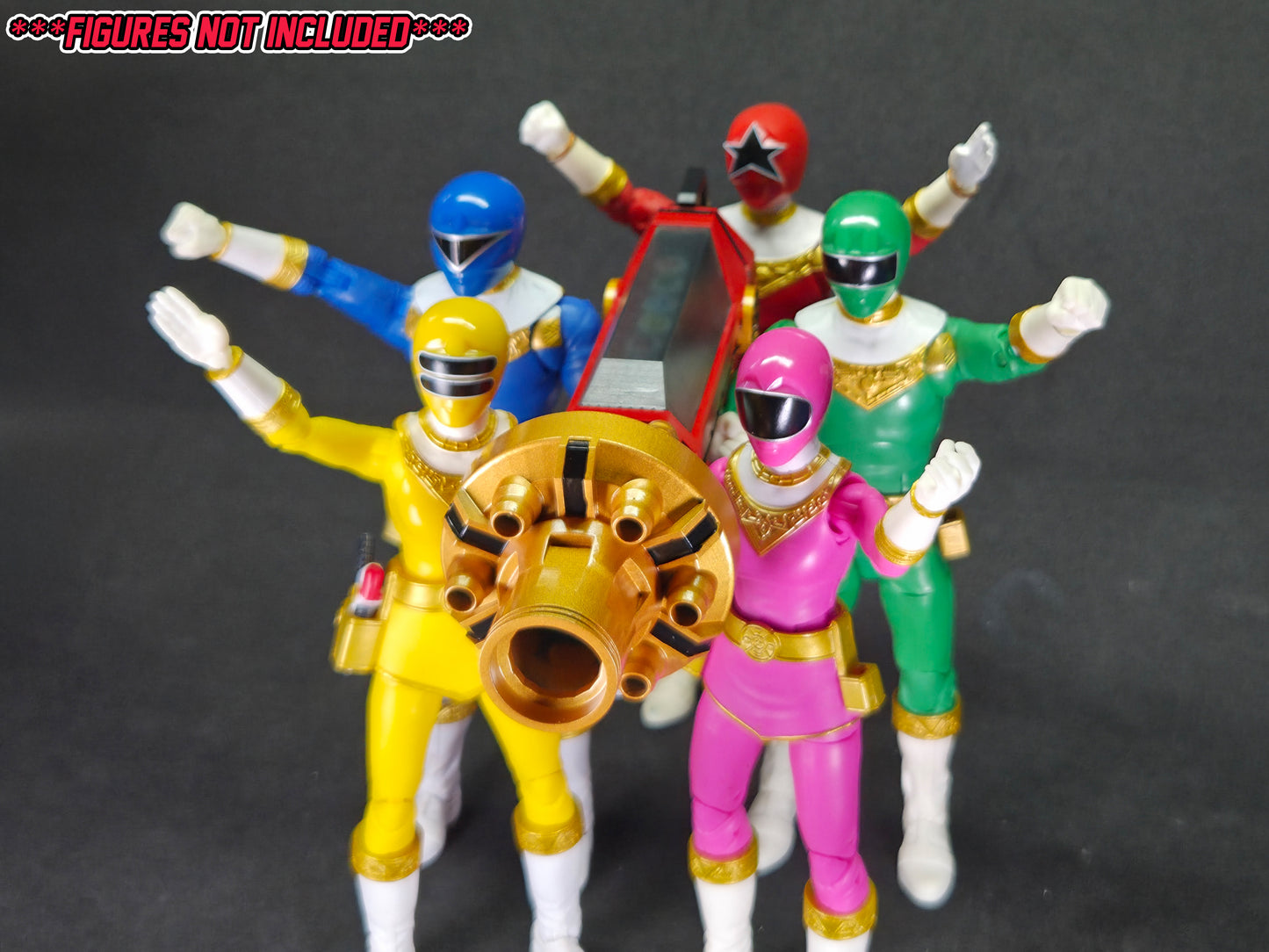 Power Rangers Zeo - Zeo Cannon \ Ohranger - Olé Bazooka | Lightning Collection Accessory Weapons