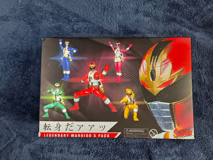 Power Rangers Lighting Collection Dairanger Custom Set Legendary Warrior 5 Pack