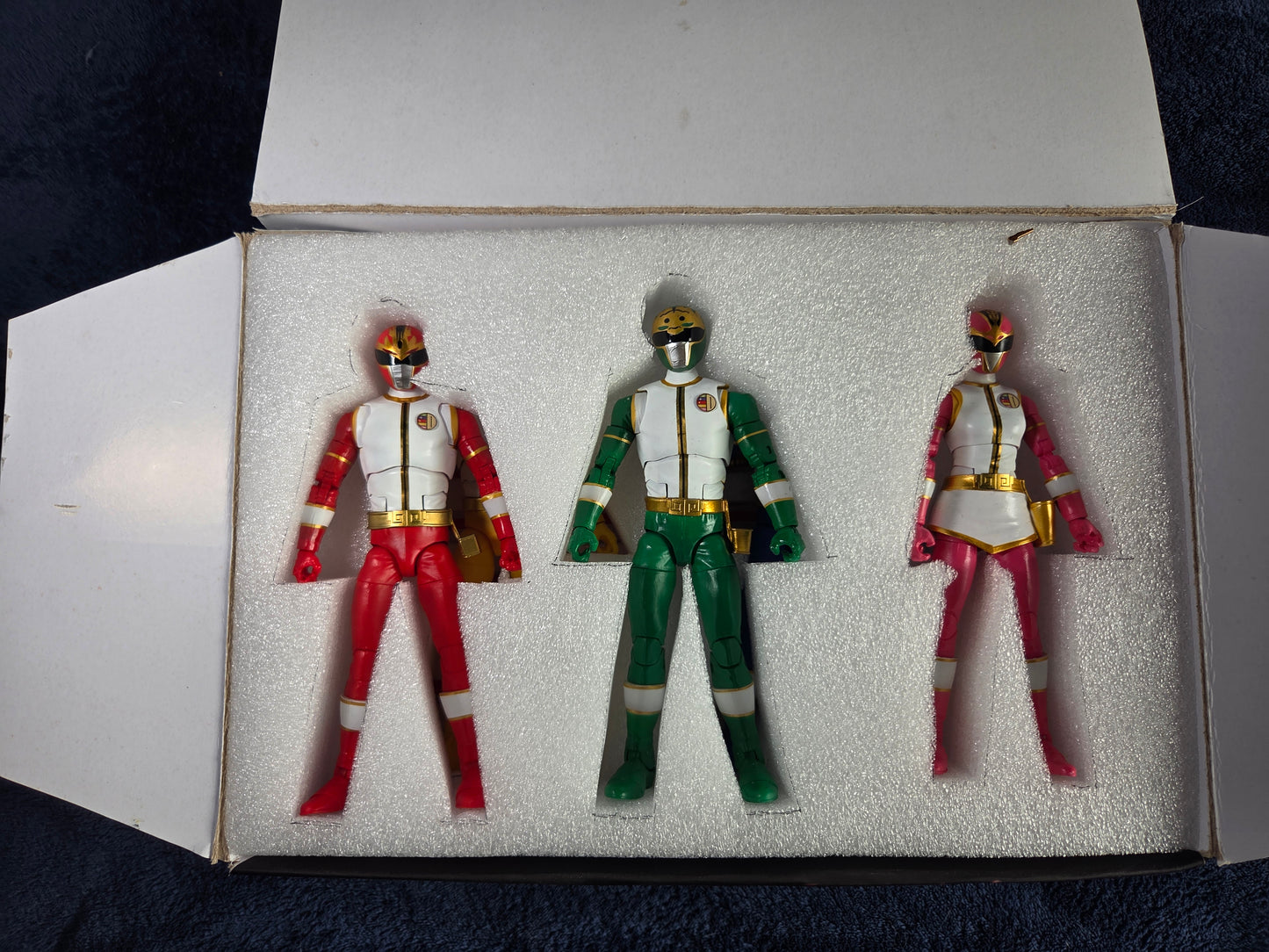 Power Rangers Lighting Collection Dairanger Custom Set Legendary Warrior 5 Pack