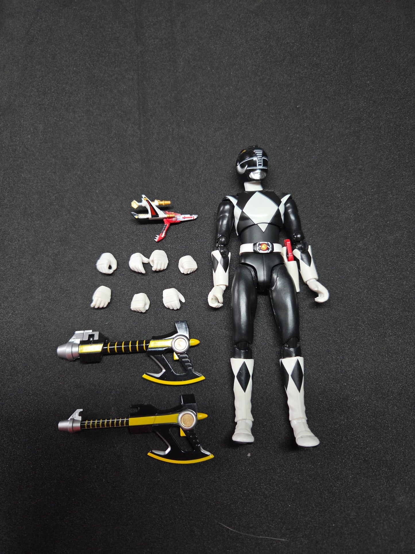SH Figuarts Power Rangers Black Ranger - Loose