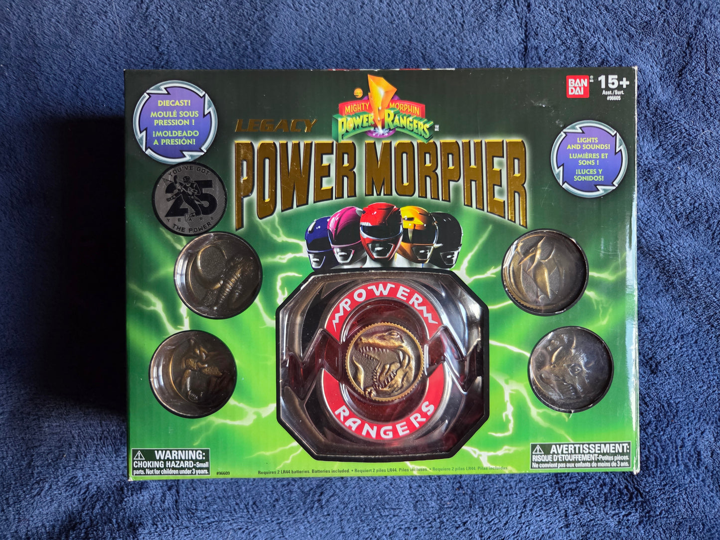Bandai Mighty Morphin Power Rangers Legacy Power Morpher 2017