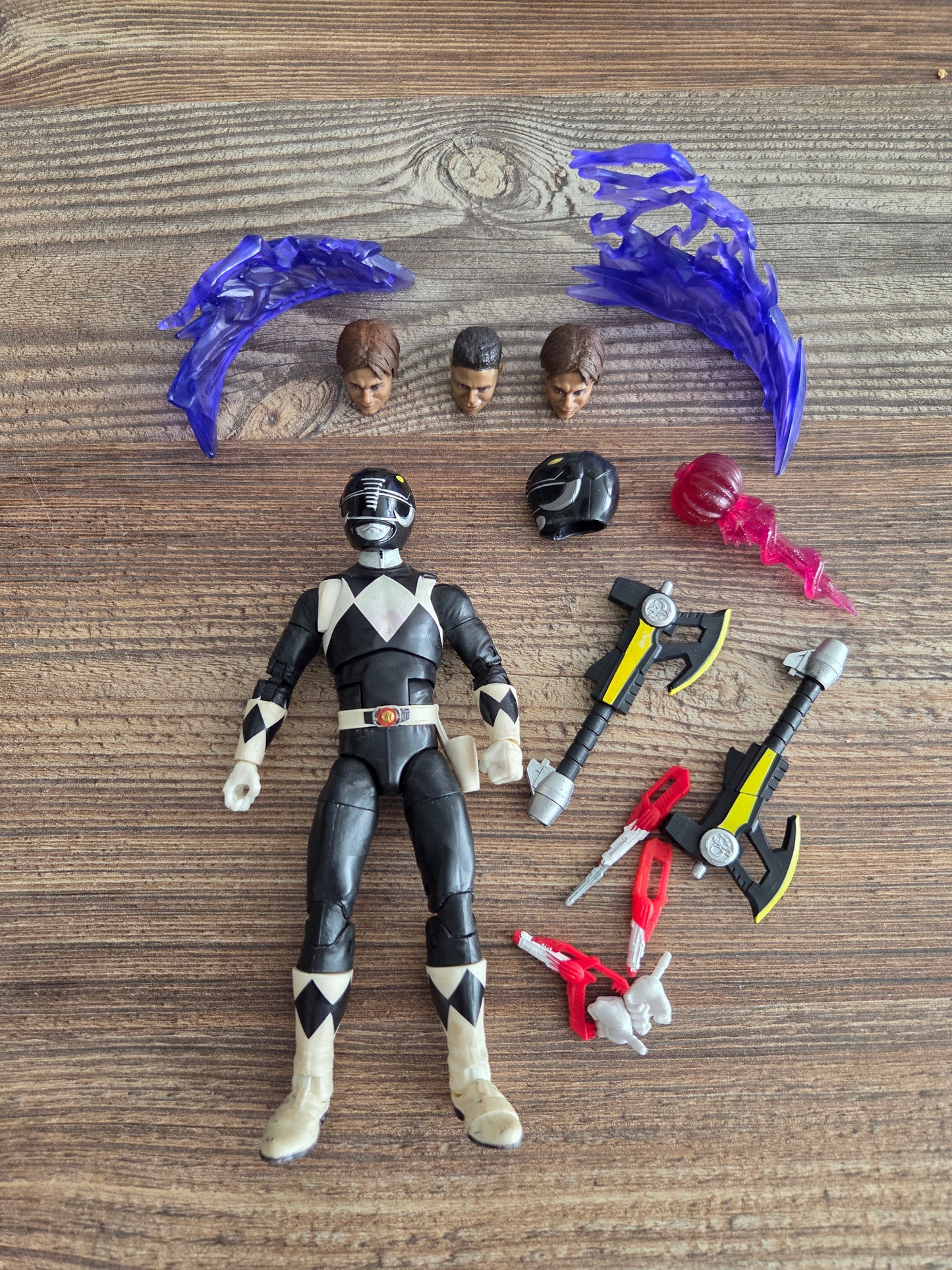 Power Rangers Lighting Collection - Mighty Morphin Black Ranger