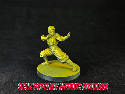 Heroes of the Grid - Ninjetti Rangers Miniatures | Epic Scale 50mm Miniature Tabletop Gaming