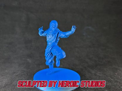 Heroes of the Grid - Ninjetti Rangers Miniatures | Epic Scale 50mm Miniature Tabletop Gaming