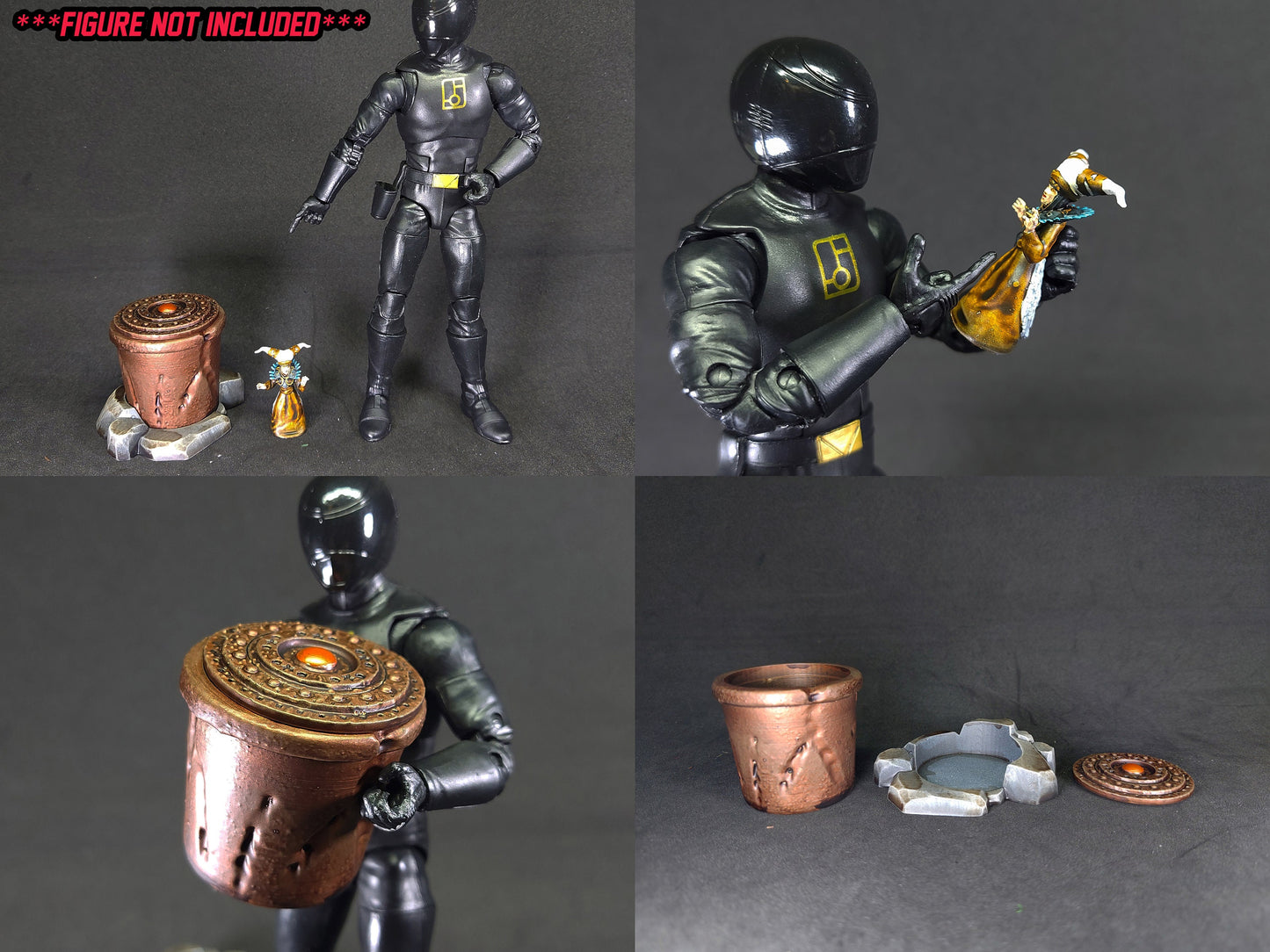 Mighty Morphin Power Rangers - Rita Repulsa / Witch Bandora 's Space Dumpster | Lightning Collection