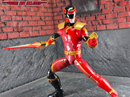 Power Rangers Solar Rangers - Red Solar Ranger | Conversion Kit | Lightning Collection Accessories