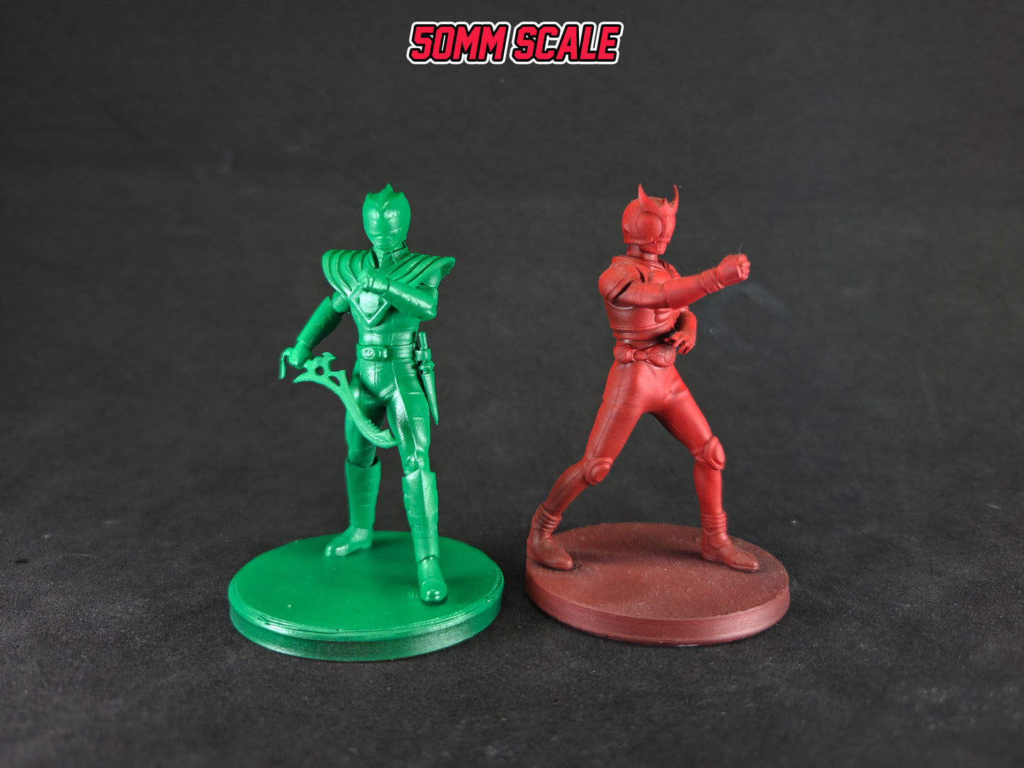 Heroes of the Grid Green Ranger V2 Alternate Sculpt | Epic Scale 50mm Miniature Tabletop Gaming
