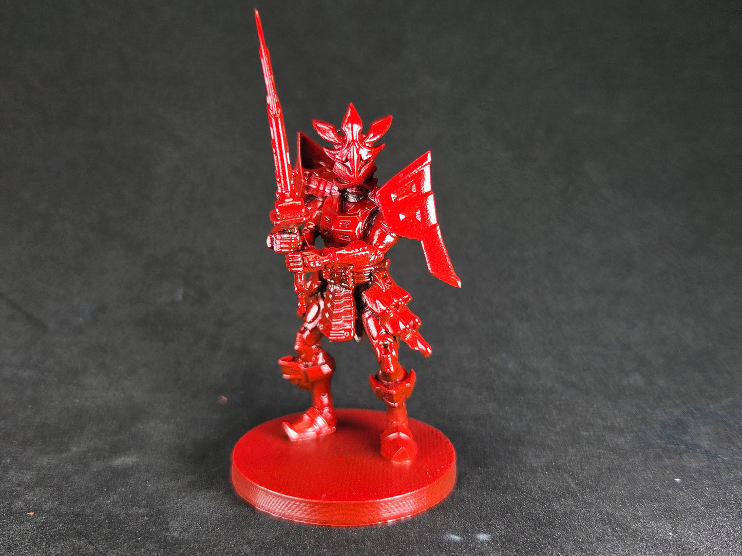 Power Rangers Heroes of the Grid - Power Rangers Samurai - Red Shogun Ranger | Epic Scale 50mm Miniature Tabletop Gaming