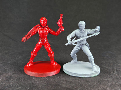 Heroes of the Grid - Power Rangers - Super Megaforce /  Kaizoku Sentai Gokaiger  Miniatures | Epic Scale 50mm Miniature Tabletop Gaming