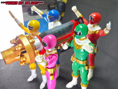 Power Rangers Zeo - Zeo Cannon \ Ohranger - Olé Bazooka | Lightning Collection Accessory Weapons