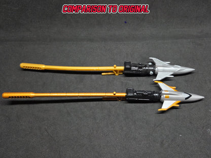 Power Rangers Lightspeed Rescue Deluxe Omega Megazord Replacement Parts | 3D Printed Parts [2000]