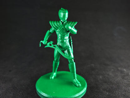 Heroes of the Grid Green Ranger V2 Alternate Sculpt | Epic Scale 50mm Miniature Tabletop Gaming