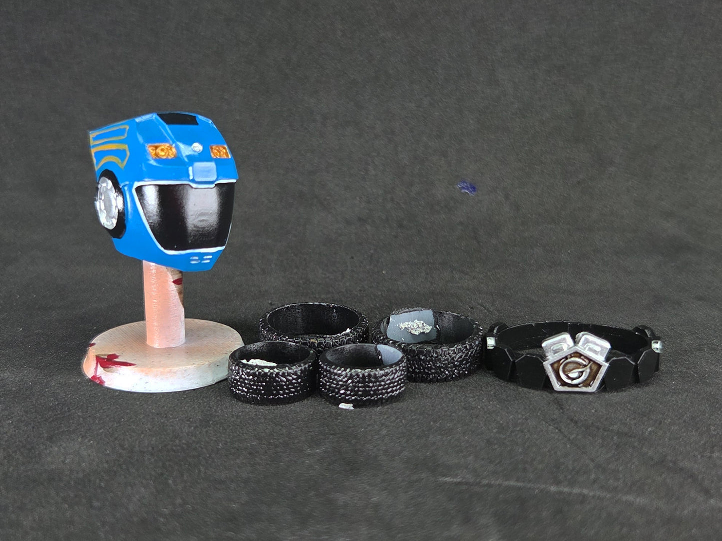 Power Rangers R.P.M - Ranger Operator Series Blue / Engine Sentai Go-Onger - Go-On BlueConversion Kit | Lightning Collection Accessories