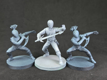 Power Rangers Heroes of the Grid - Power Rangers Ninja Storm - Kelzak | Epic Scale 50mm Miniature Tabletop Gaming