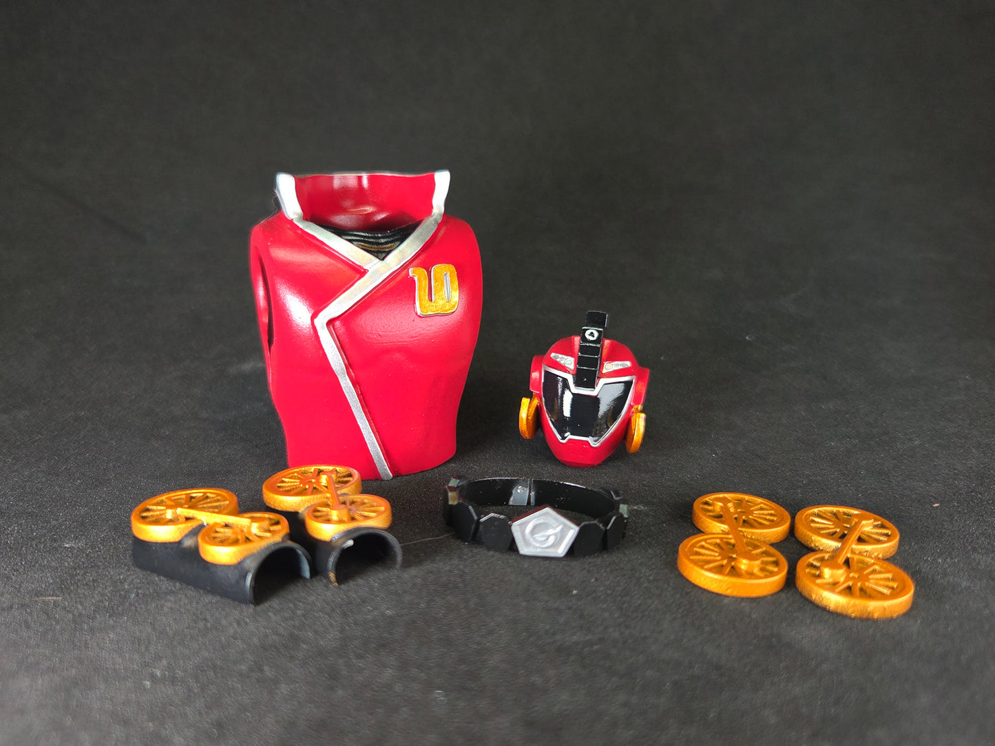 Power Rangers R.P.M - Full Throttle Paleo Rangers / Engine Sentai Go-Onger Conversion Kit | Lightning Collection Accessories