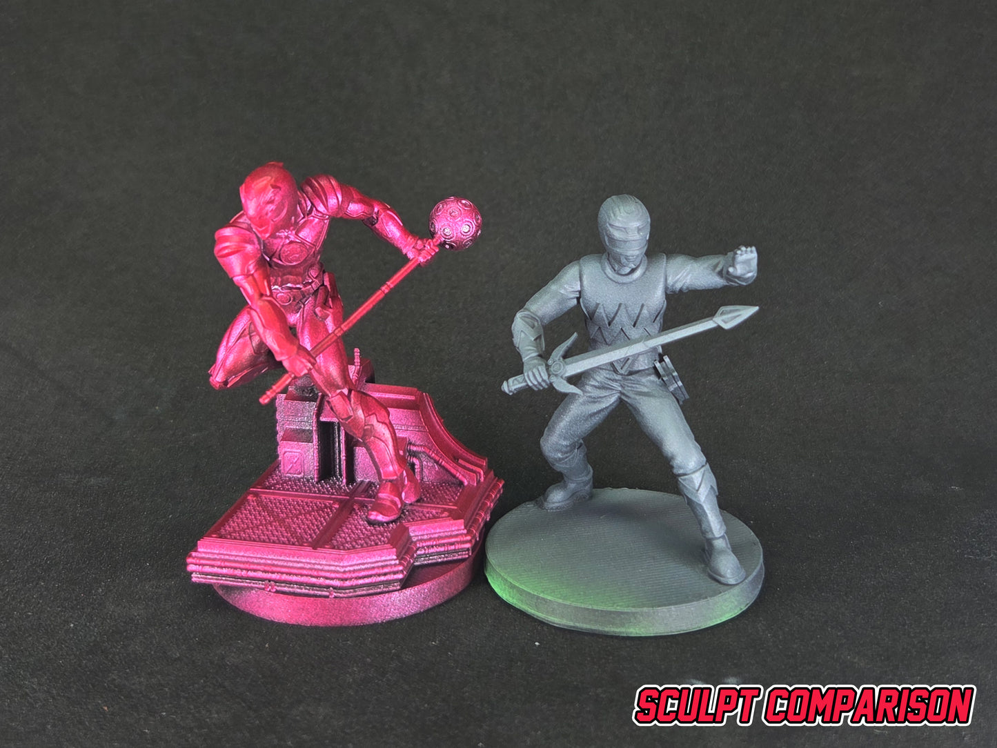 Heroes of the Grid - Power Rangers Prime | Epic Scale 50mm Miniature Tabletop Gaming