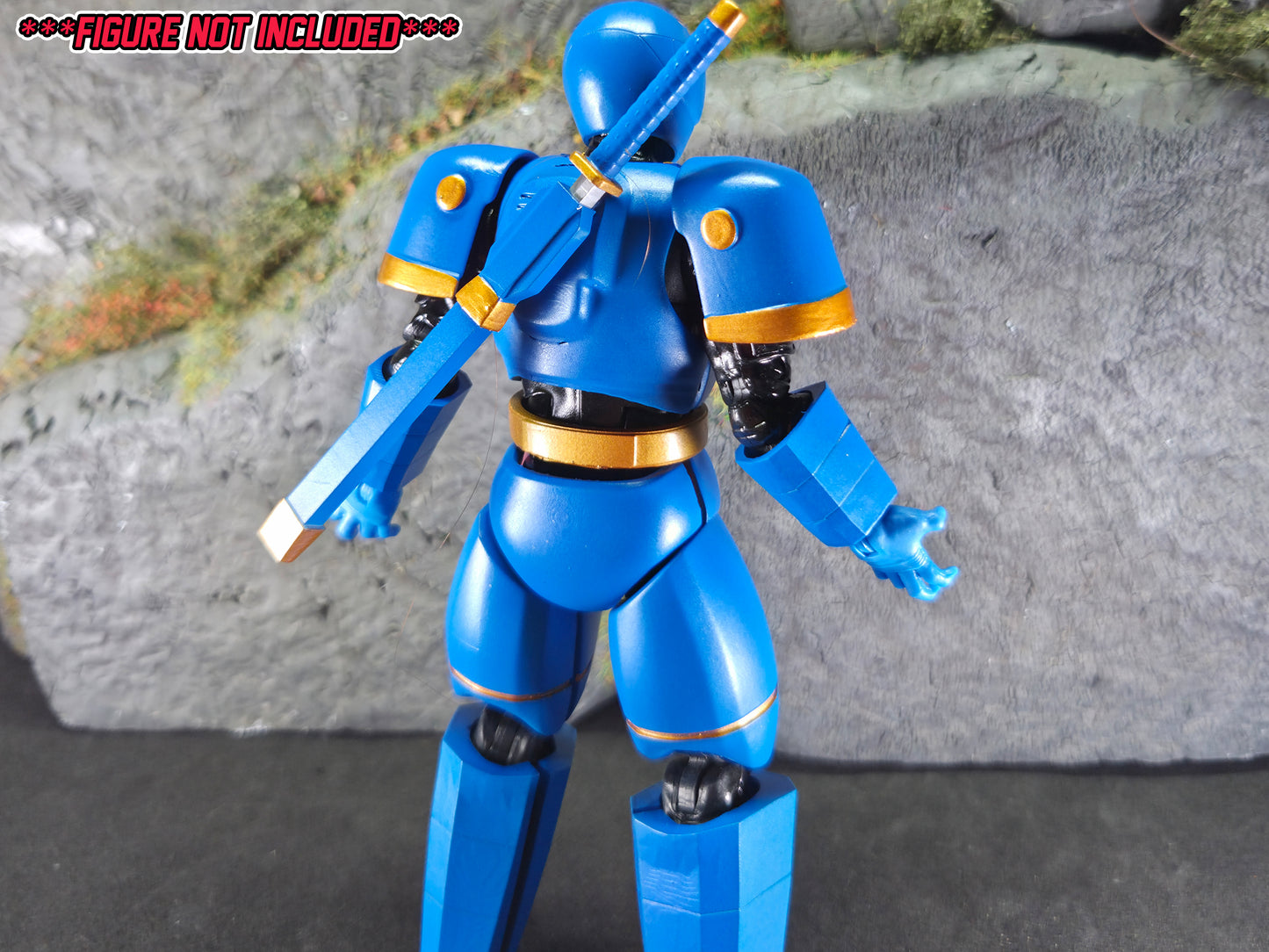 Mighty Morphin Power Rangers - Ninjor Kit | Kakuranger - Ninjaman | Conversion Kit | Marvel Legends | Lightning Collection | 1/12 Accessories