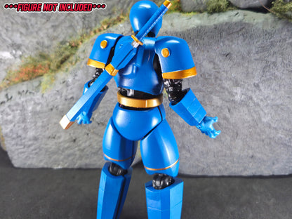 Mighty Morphin Power Rangers - Ninjor Kit | Kakuranger - Ninjaman | Conversion Kit | Marvel Legends | Lightning Collection | 1/12 Accessories