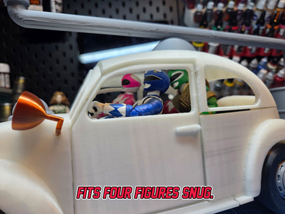Mighty Morphin Power Rangers - The Rad Bug - Action Figure Accesory - 1/12 Scale Car