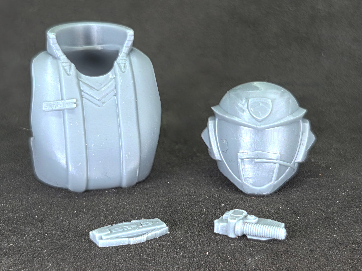Power Rangers S.P.D. | Lightning Collection - NOVA Ranger Helmet | 1/12 Scale Accesories