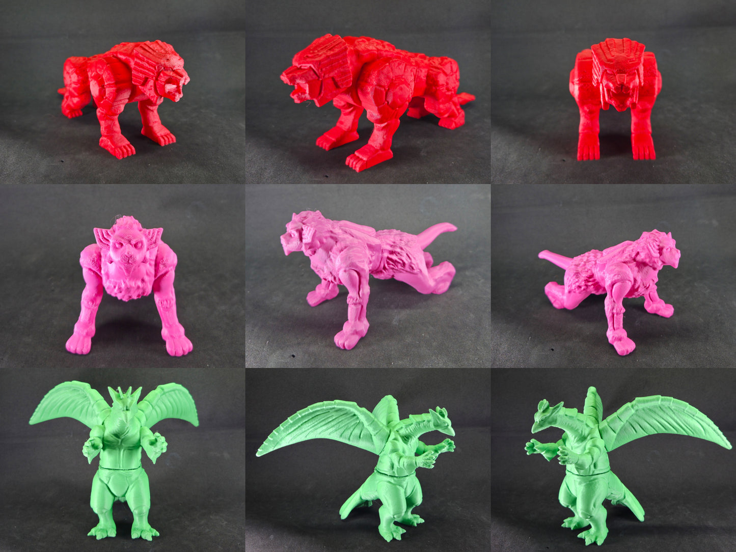 Power Rangers Lost Galaxy / Gingaman - Galactabeasts / Starbeast 3D Printed [1999]