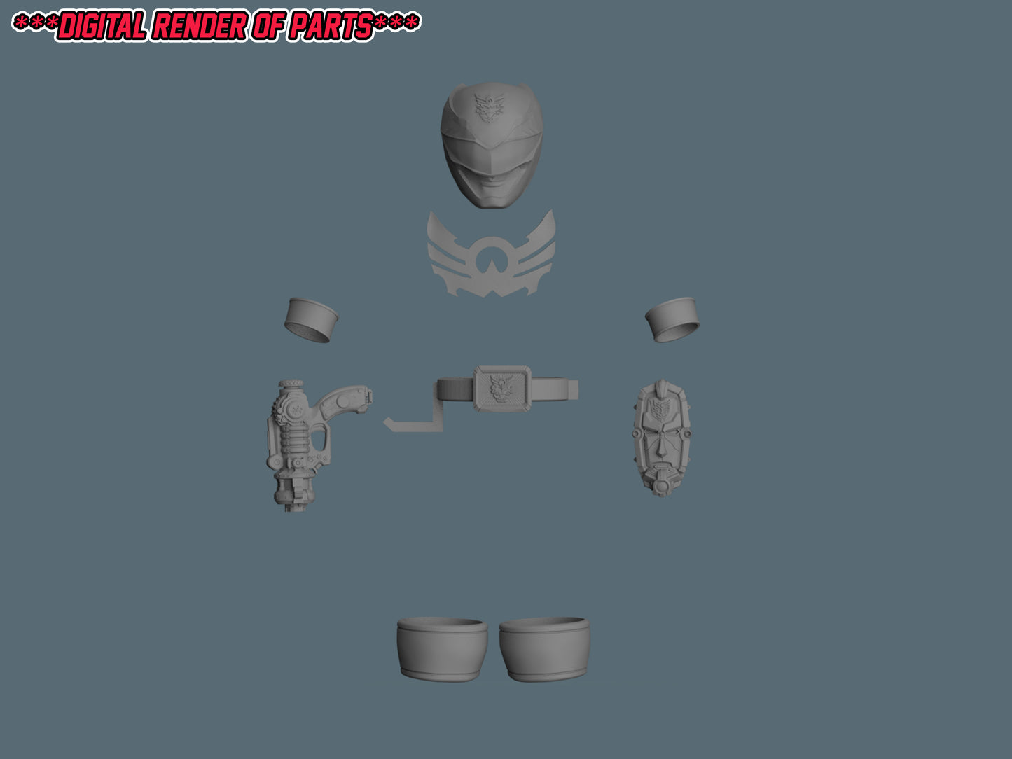 Power Rangers Mega Force - Tensou Sentai Goseiger | Conversion Kit | Lightning Collection Accessories
