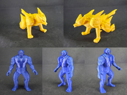 Power Rangers Lost Galaxy / Gingaman - Galactabeasts / Starbeast 3D Printed [1999]