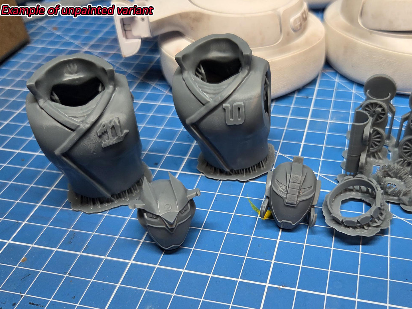 Power Rangers R.P.M - Full Throttle Paleo Rangers / Engine Sentai Go-Onger Conversion Kit | Lightning Collection Accessories