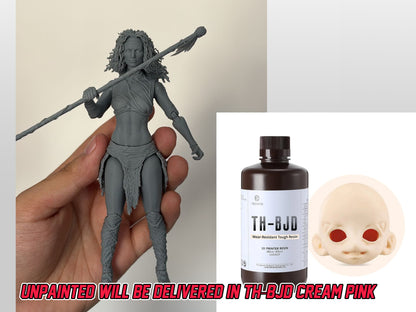3D Printed Dulcea Action Figure