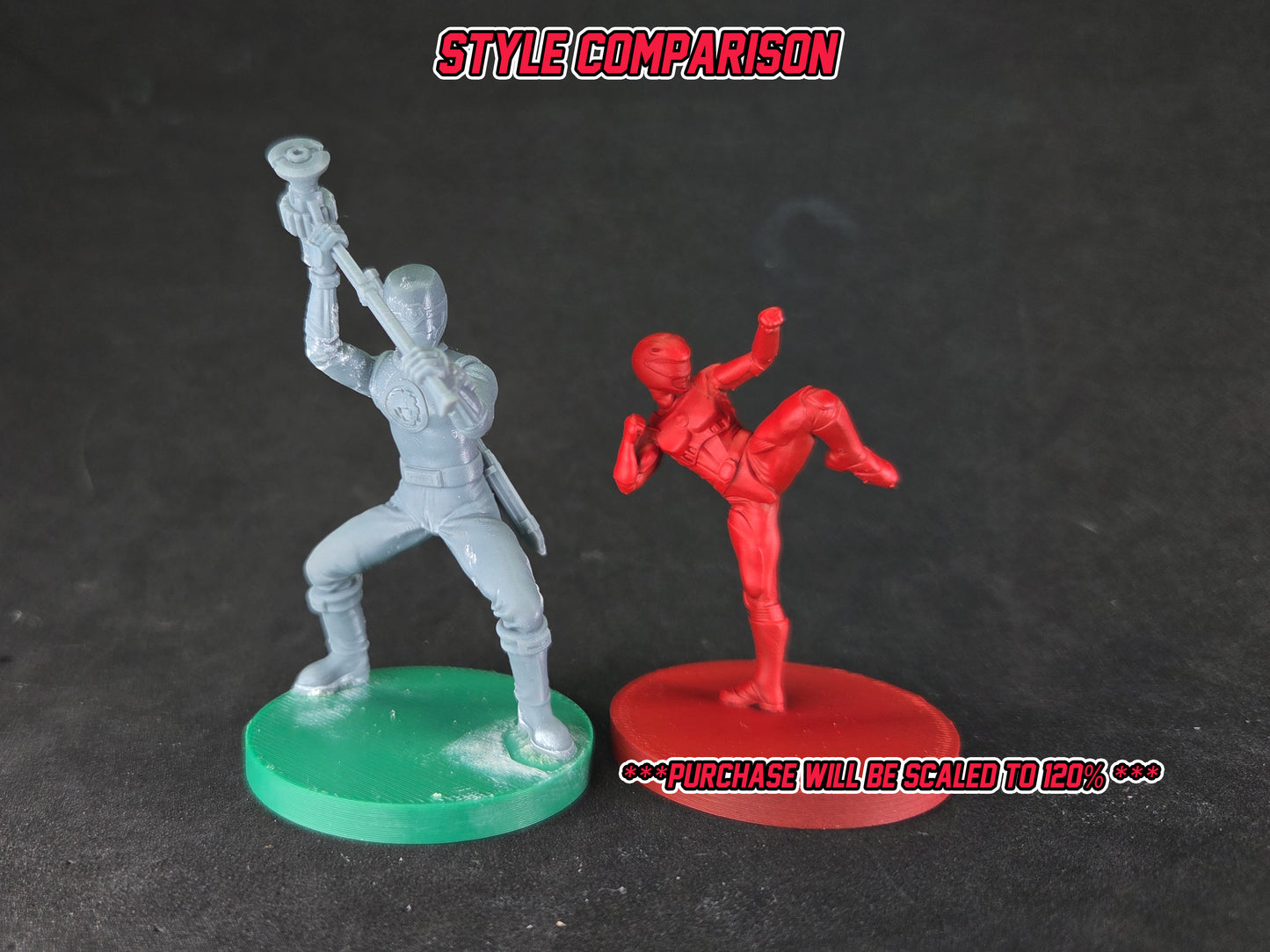 Heroes of the Grid - 1995 Power Rangers the Movie Miniatures | Epic Scale 50mm Miniature Tabletop Gaming