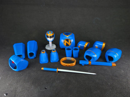 Mighty Morphin Power Rangers - Ninjor Kit | Kakuranger - Ninjaman | Conversion Kit | Marvel Legends | Lightning Collection | 1/12 Accessories