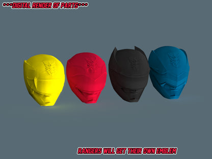 Power Rangers Mega Force - Tensou Sentai Goseiger | Conversion Kit | Lightning Collection Accessories