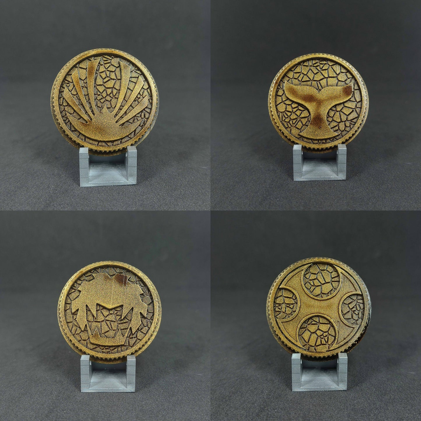 Power Rangers Ninja Storm - Ninpuu Sentai Hurricaneger Power Coins [Legacy Morpher - Lightning Collection Morpher - Classic 1993 Morpher]