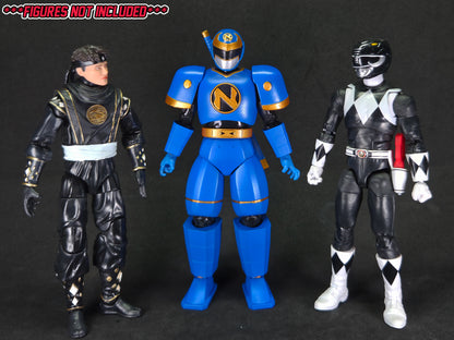 Mighty Morphin Power Rangers - Ninjor Kit | Kakuranger - Ninjaman | Conversion Kit | Marvel Legends | Lightning Collection | 1/12 Accessories