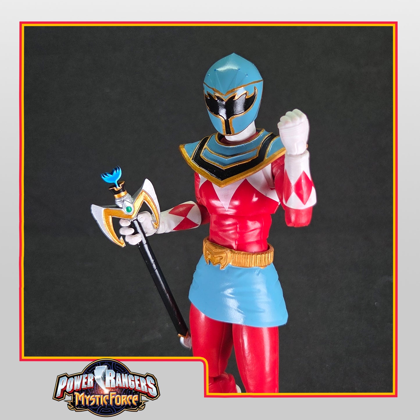 Power Rangers Mystic Force - Blue Mystic Ranger /  Mahou Sentai Magiranger - MagiBlue Conversion Kit | Lightning Collection Accessories
