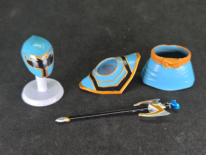 Power Rangers Mystic Force - Blue Mystic Ranger /  Mahou Sentai Magiranger - MagiBlue Conversion Kit | Lightning Collection Accessories