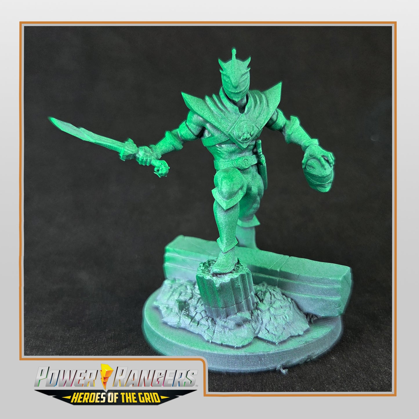 Heroes of the Grid Lord Drakkon Alternate Sculpt | Epic Scale 50mm Miniature Tabletop Gaming